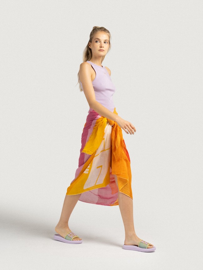 Bufandas Hoff Printed Foulard Yard Mujer Multicolor | LNFZ-59641