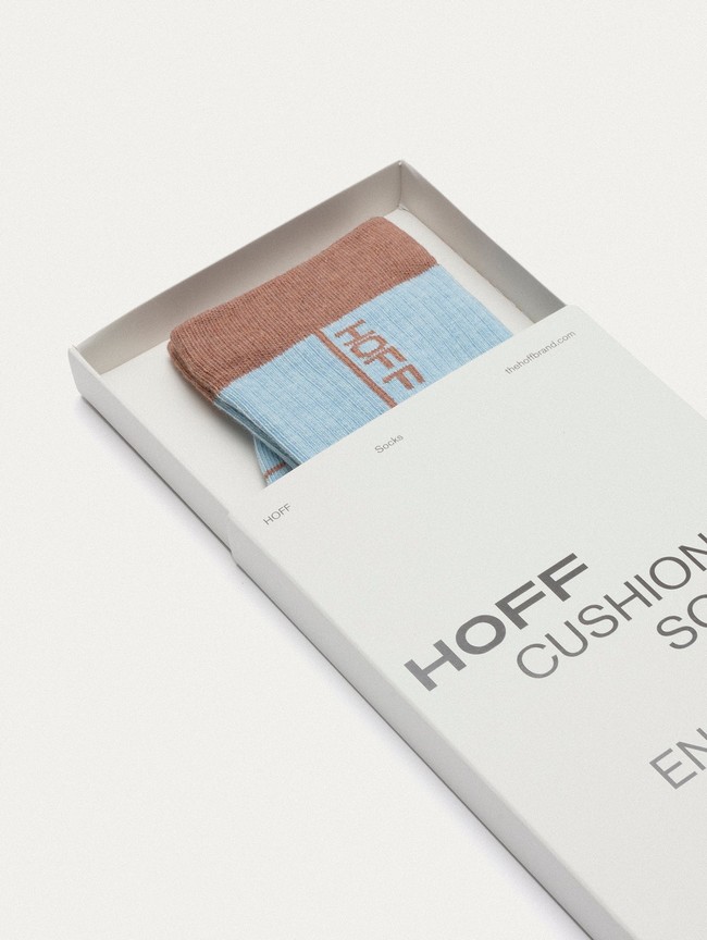 Calcetines Hoff Stripe Hombre Azules | ESXK-20963