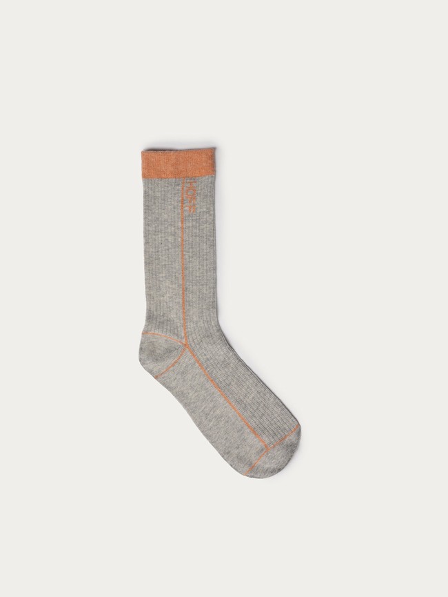 Calcetines Hoff Stripe Hombre Grises | GKZQ-70832