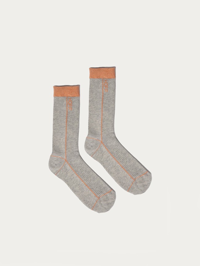 Calcetines Hoff Stripe Hombre Grises | GKZQ-70832