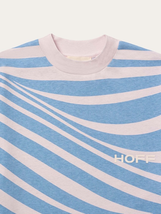 Camiseta Hoff Tarifa Mujer Azules Grises | WQJF-06812