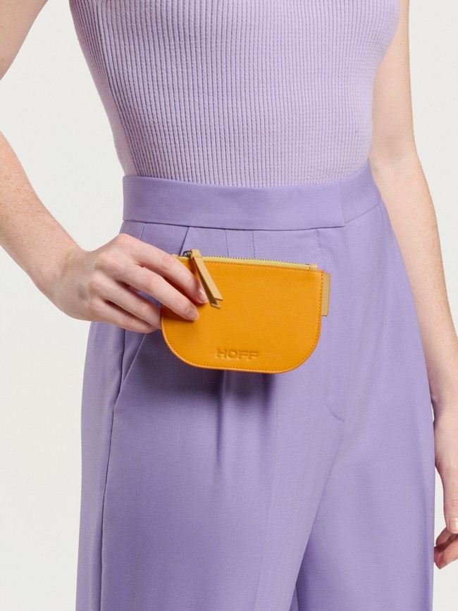 Carteras Hoff Leather Coin Mujer Naranjas | XIWH-06573