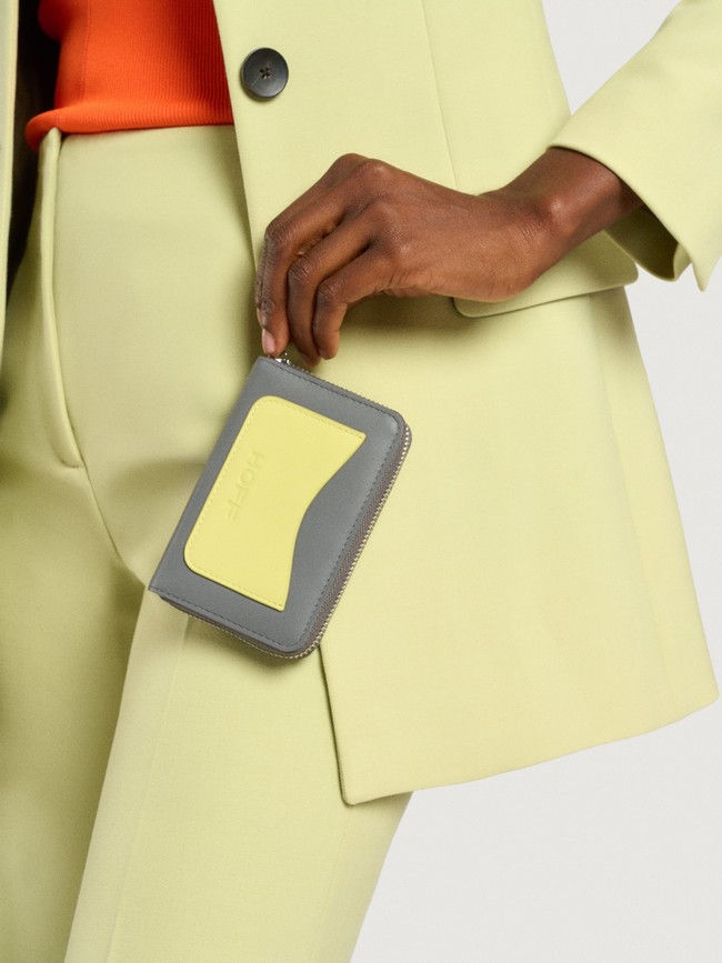 Carteras Hoff Leather Mujer Grises Verdes | RPJM-39658