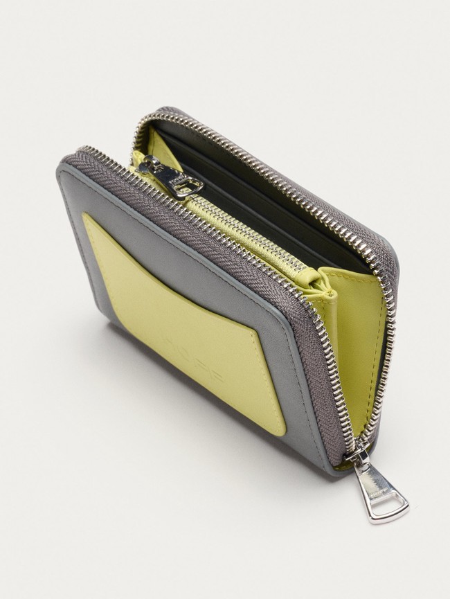 Carteras Hoff Leather Mujer Grises Verdes | RPJM-39658