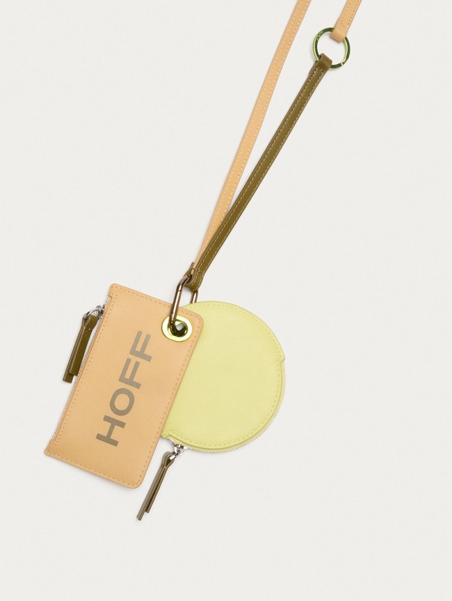 Carteras Hoff Leather Strap Mujer Marrom Amarillos | GLAW-86973