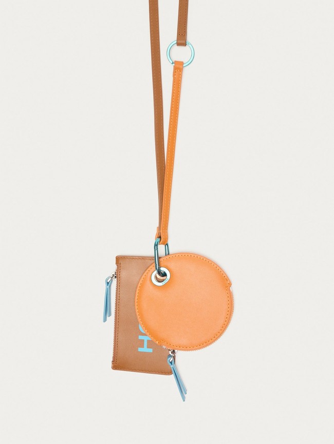 Carteras Hoff Leather Strap Mujer Marrom Naranjas | TKZP-96745