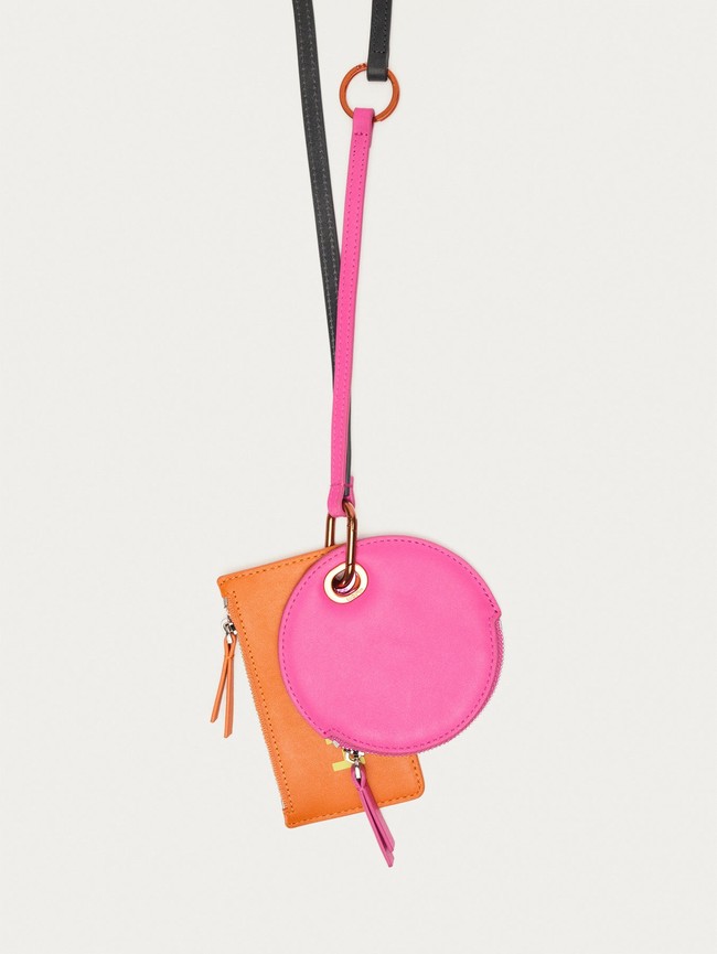 Carteras Hoff Leather Strap Mujer Naranjas Rosas | ZCFD-59617