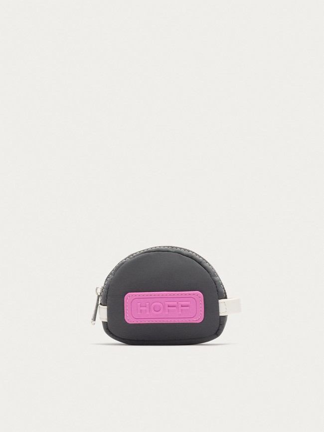 Carteras Hoff Nylon Coin Mujer Negros Rosas | FEAJ-65308