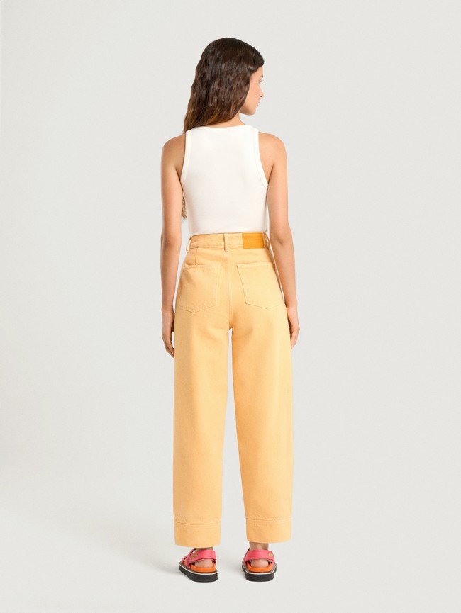 Jeans Hoff Azores Peach Mujer Kaki | TZGA-97102