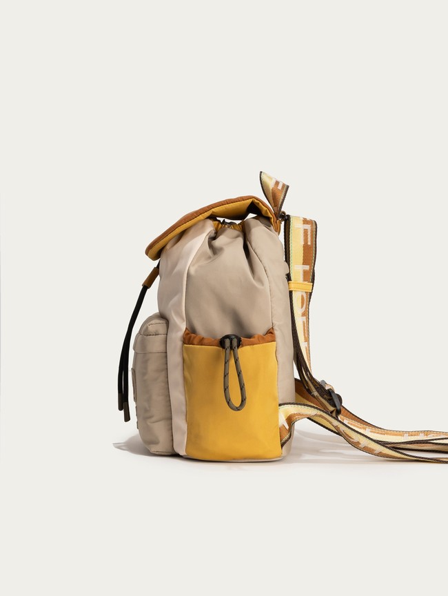 Mochilas Hoff Canal Mujer Beige Marrom | MRYG-79501