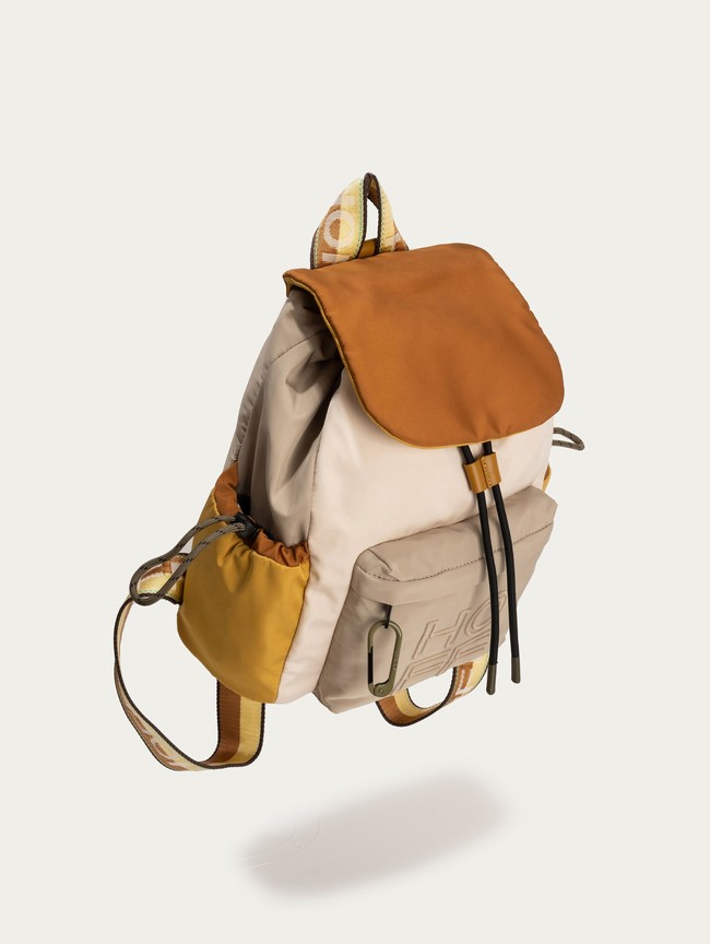 Mochilas Hoff Canal Mujer Beige Marrom | MRYG-79501