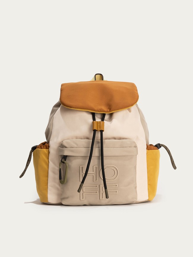 Mochilas Hoff Canal Mujer Beige Marrom | MRYG-79501