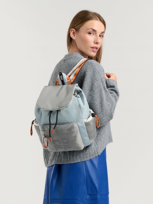 Mochilas Hoff Canal Mujer Grises | CAKY-74516