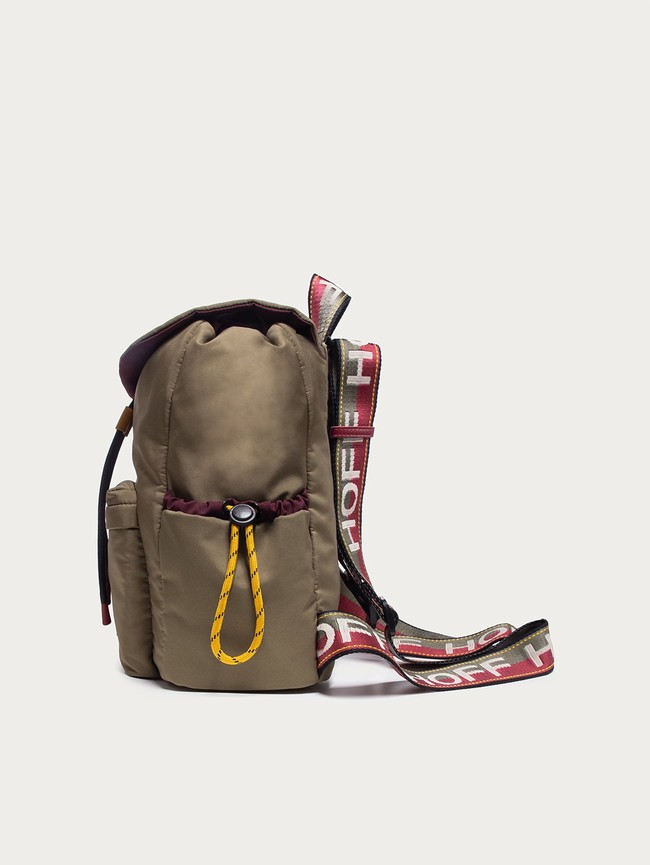 Mochilas Hoff Sac À Dos Canal Kaki Mujer Grises Oscuro | YSHO-31875