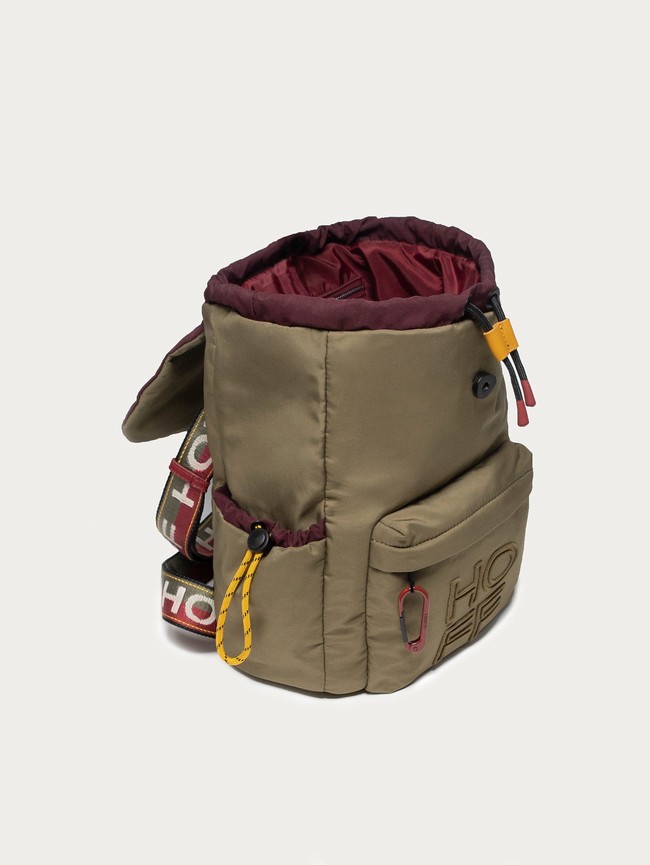 Mochilas Hoff Sac À Dos Canal Kaki Mujer Grises Oscuro | YSHO-31875