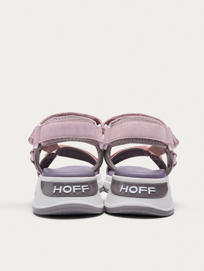 Sandalias Hoff Barbados Mujer Rosas Morados | FBTW-98560