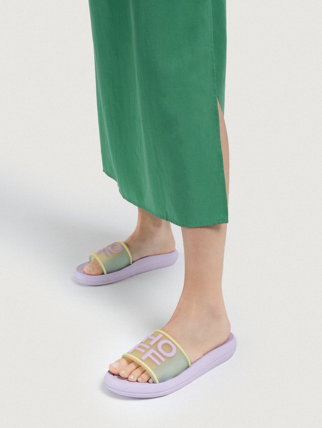 Sandalias Hoff Beach Lila Mujer Morados | OPCS-05427