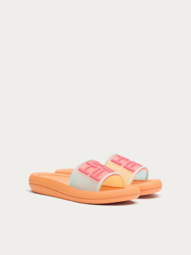 Sandalias Hoff Beach Mujer Naranjas | OMQS-42956