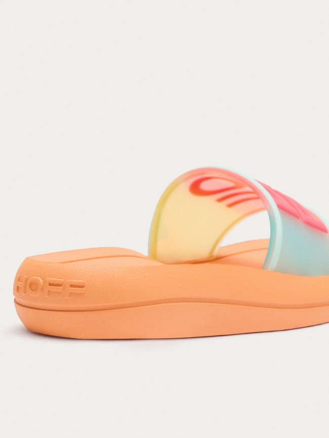 Sandalias Hoff Beach Mujer Naranjas | OMQS-42956