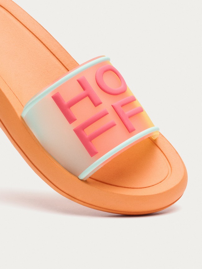 Sandalias Hoff Beach Mujer Naranjas | OMQS-42956