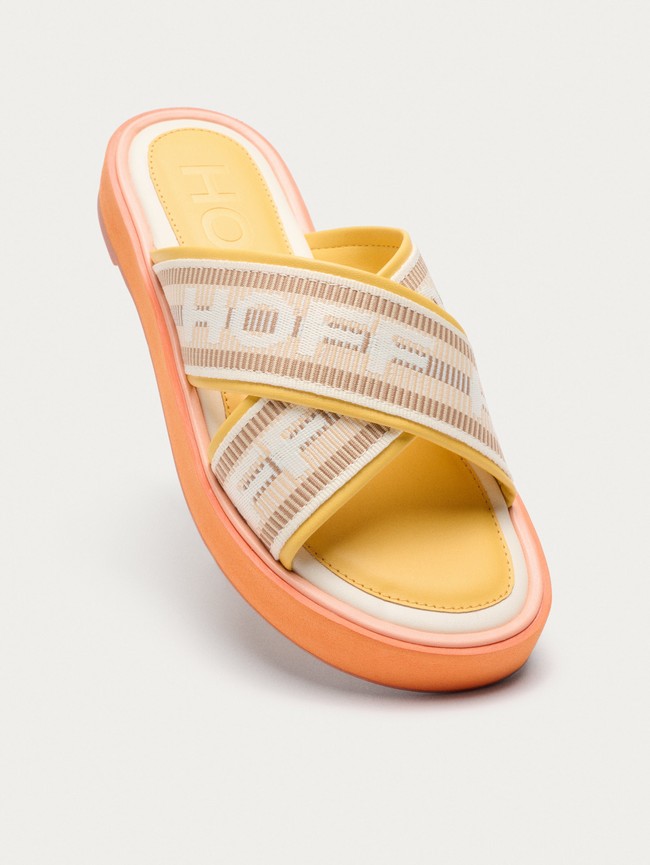 Sandalias Hoff Camel Market Mujer Naranjas | NVMT-83792