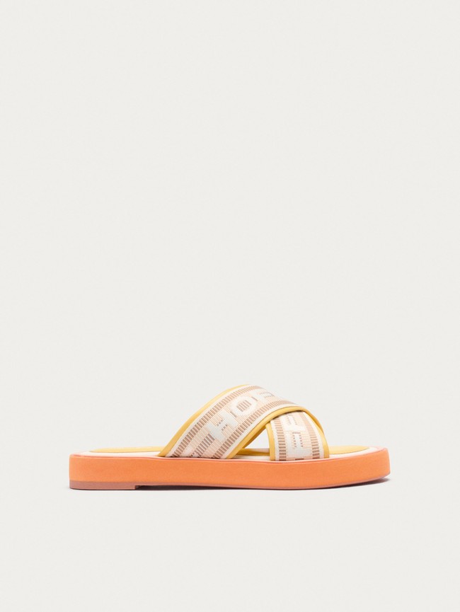 Sandalias Hoff Camel Market Mujer Naranjas | NVMT-83792