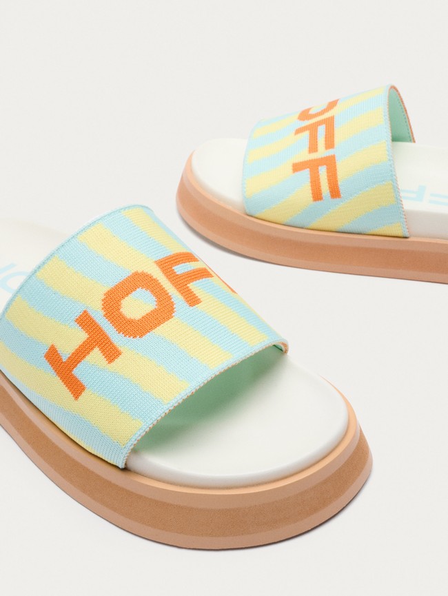 Sandalias Hoff Lime Park Mujer Multicolor | JGWE-96041