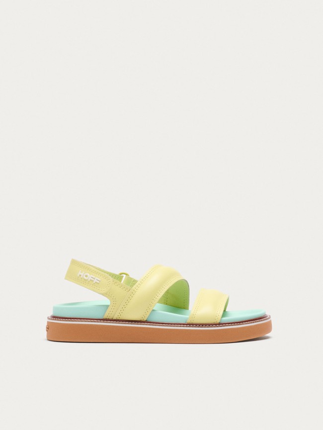 Sandalias Hoff Lime Road Mujer Amarillos Azules | XCKW-43061