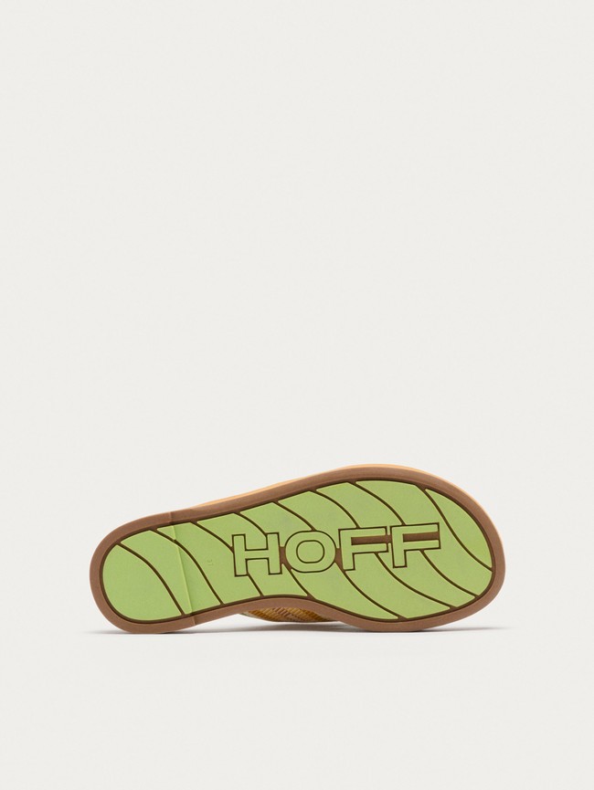 Sandalias Hoff Market Mujer Naranjas Verdes | ERHZ-86217