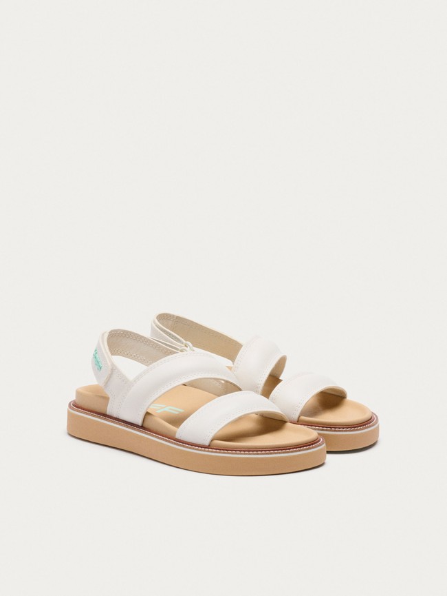 Sandalias Hoff Off White Road Mujer Blancos | HTJL-39650