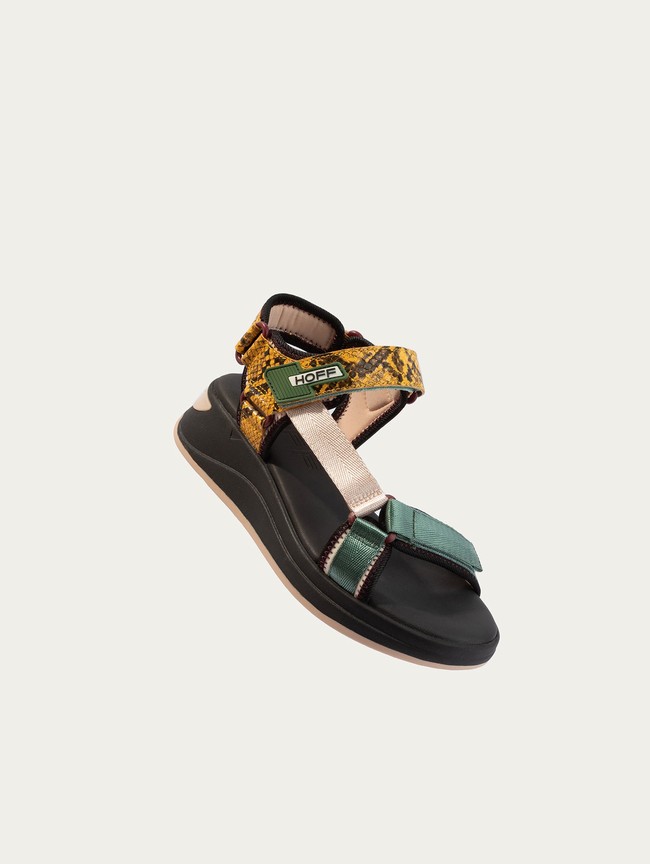 Sandalias Hoff Palawan Mujer Negros | RXLW-56092