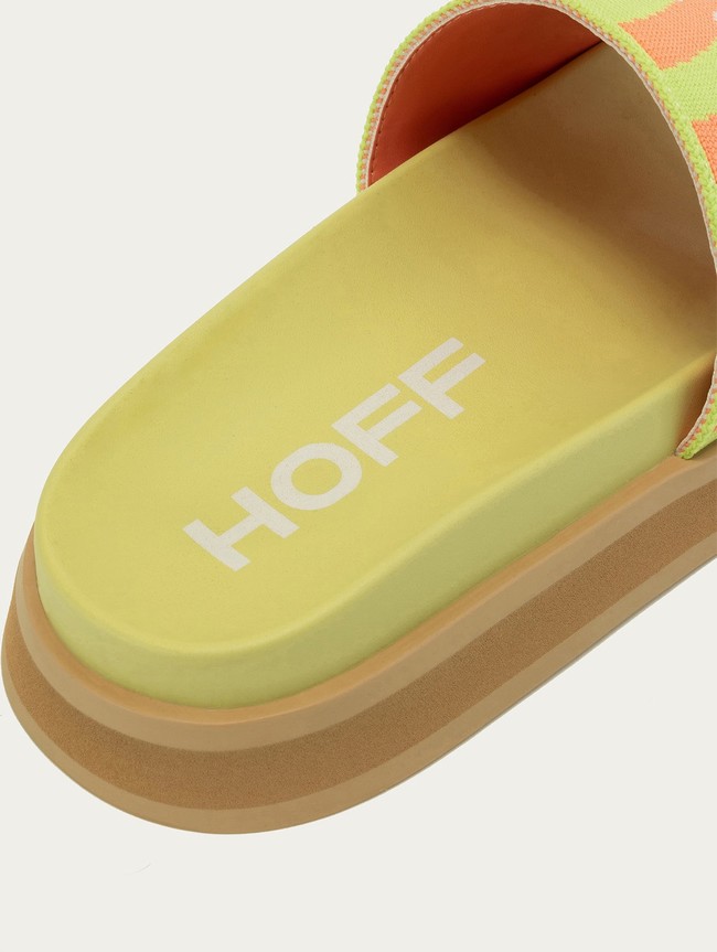 Sandalias Hoff Park Mujer Verdes Naranjas | DHKO-89205