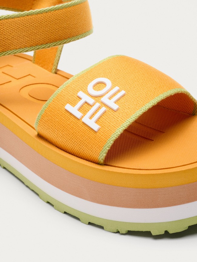 Sandalias Hoff Party Mujer Naranjas | HUVF-41602