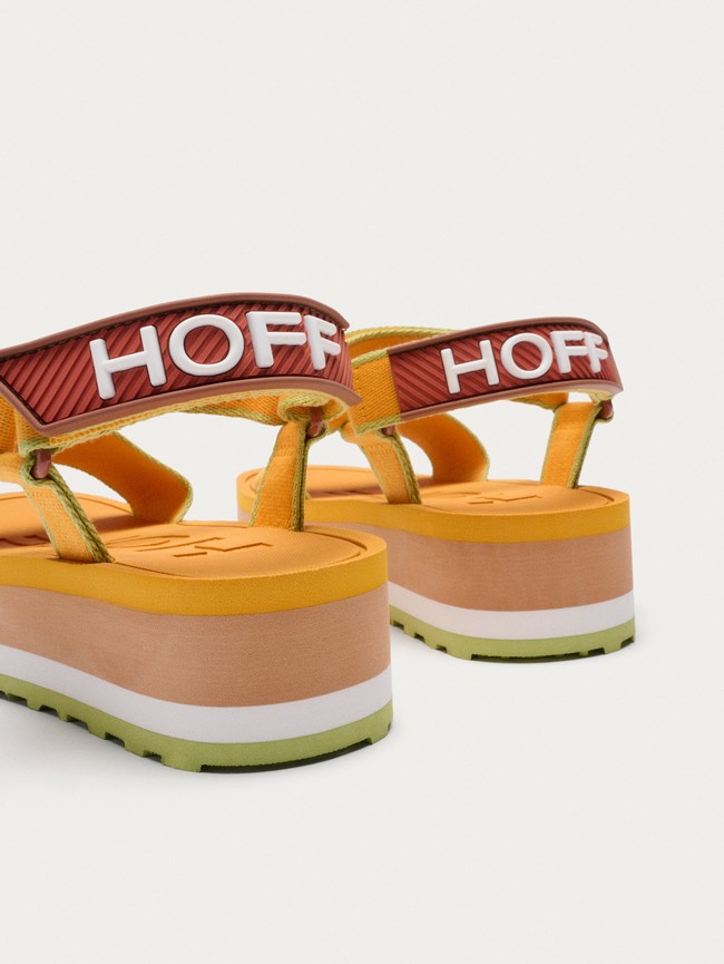 Sandalias Hoff Party Mujer Naranjas | HUVF-41602