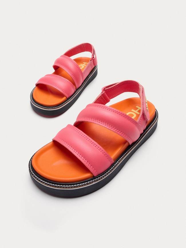 Sandalias Hoff Road Mujer Rojos | KYZI-93105