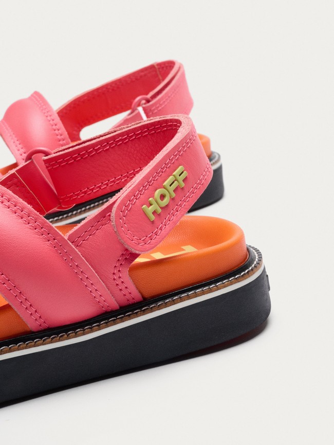 Sandalias Hoff Road Mujer Rojos | KYZI-93105
