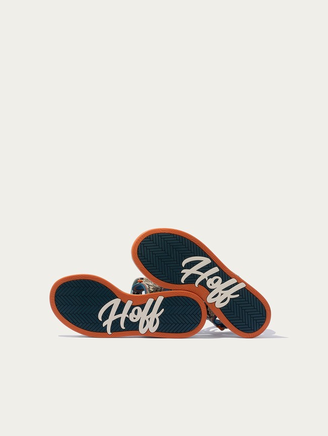 Sandalias Hoff Seychelles Mujer Grises Naranjas | PLOU-56038
