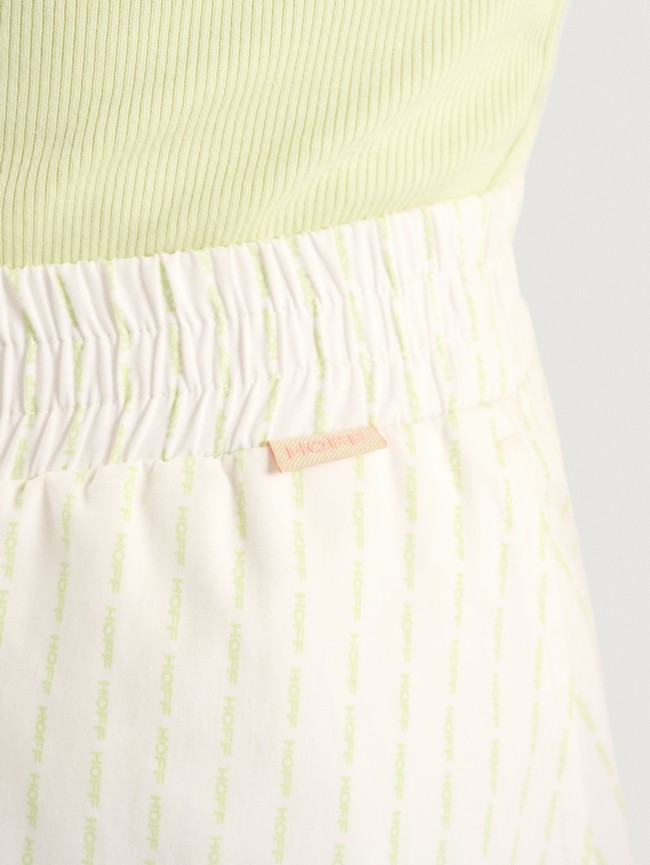 Short Hoff Logo Hoff Hawaii Mujer Blancos | WQHA-61904