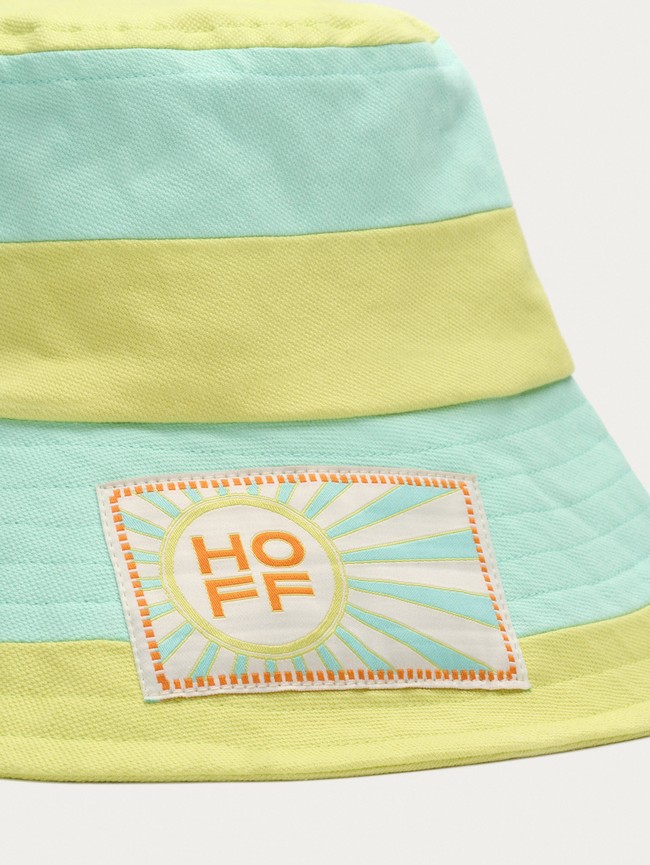 Sombreros Hoff Pier Cotton Bucket Mujer Azules Verdes | IOAS-20879