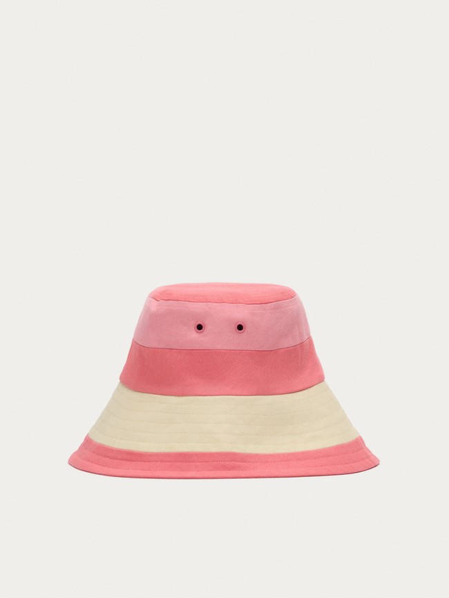 Sombreros Hoff Pier Cotton Bucket Mujer Rosas | LCNY-34650