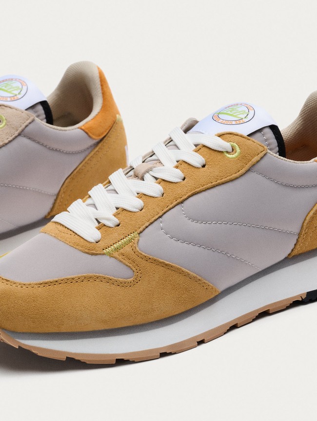Tenis Hoff Athens Mujer Grises Naranjas | PDOV-32580