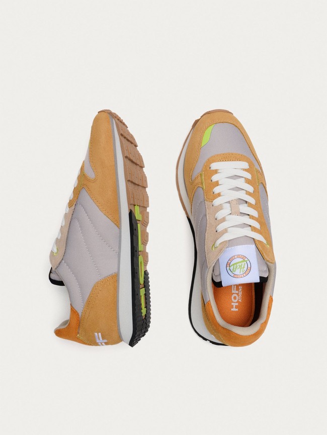 Tenis Hoff Athens Mujer Grises Naranjas | PDOV-32580