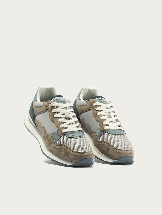 Tenis Hoff Bristol Hombre Grises | VKFJ-03624
