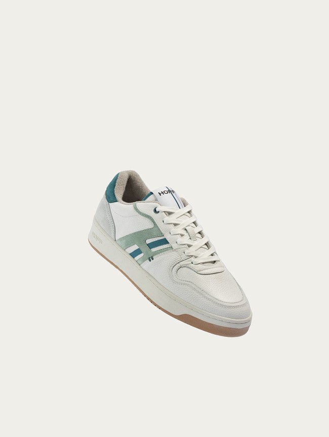 Tenis Hoff Long Beach Hombre Blancos Azules | FPMI-49318