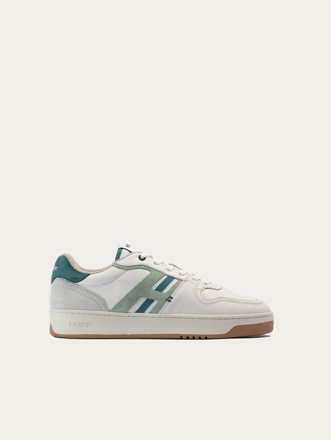 Tenis Hoff Long Beach Hombre Blancos Azules | FPMI-49318