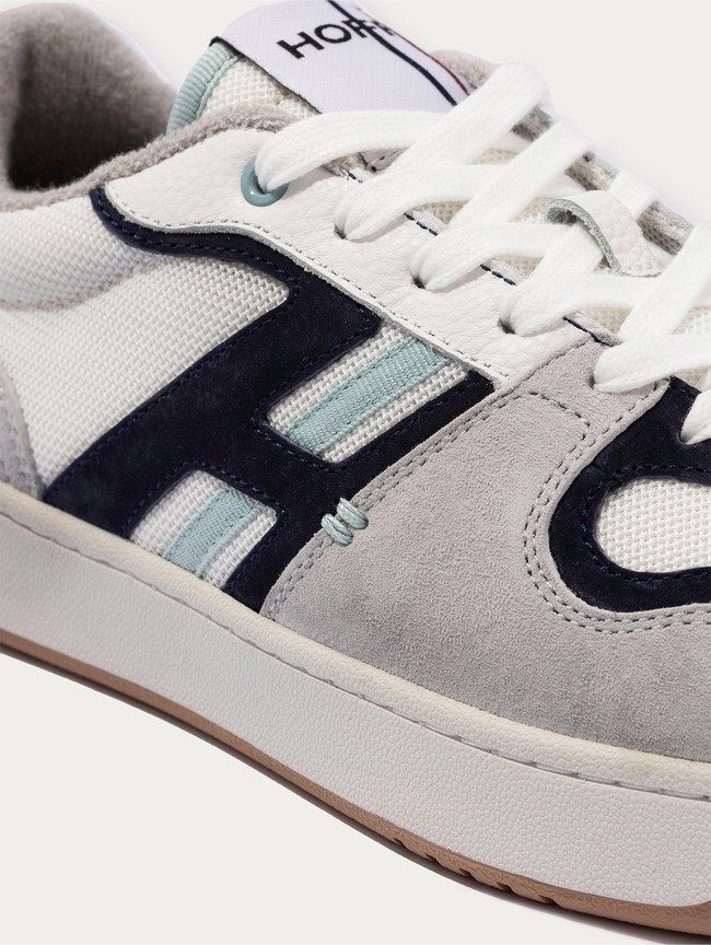 Tenis Hoff Melrose Hombre Grises Blancos Negros | GYVP-92748