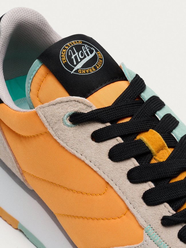Tenis Hoff Miletus Mujer Grises Naranjas | SZQI-27581