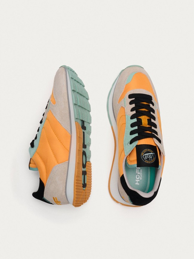 Tenis Hoff Miletus Mujer Grises Naranjas | SZQI-27581