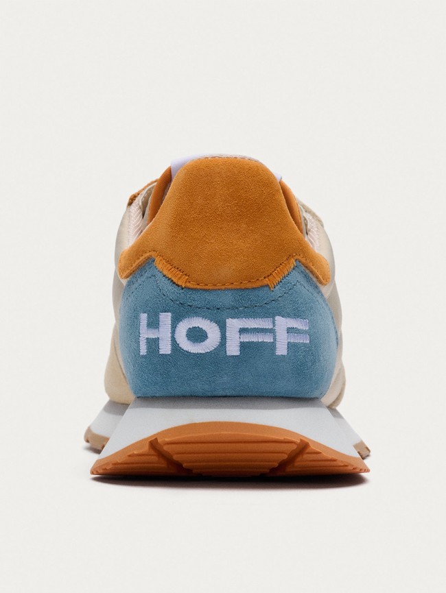 Tenis Hoff Sparta Mujer Grises Naranjas | HETY-86041