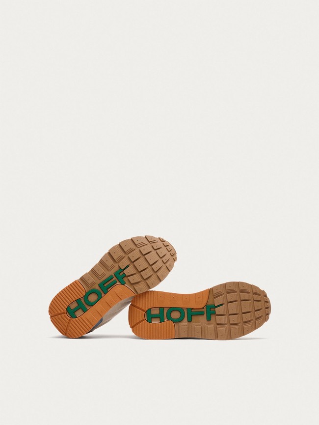 Tenis Hoff Sparta Mujer Grises Naranjas | HETY-86041
